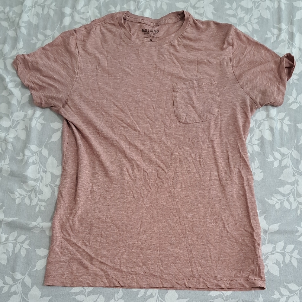 3/$10 💫 Mossimo Supply Co. Men's Short Sleeve Tee - Dusty Rose